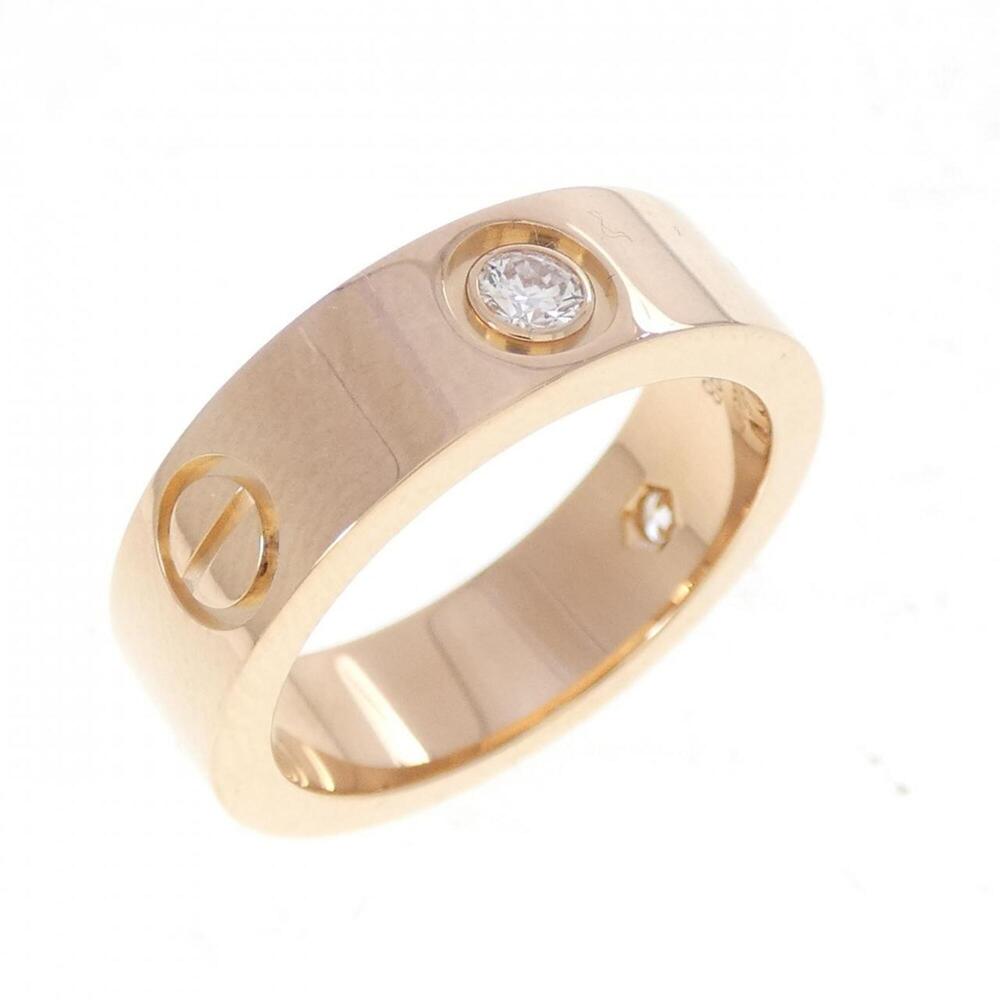 CARTIER Gold Diamond Love Ring
